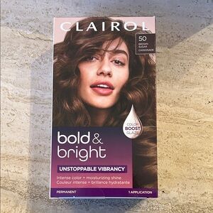 NEW 🆕 Clairol Bold & Bright Hair Color - 50 Brown Sugar